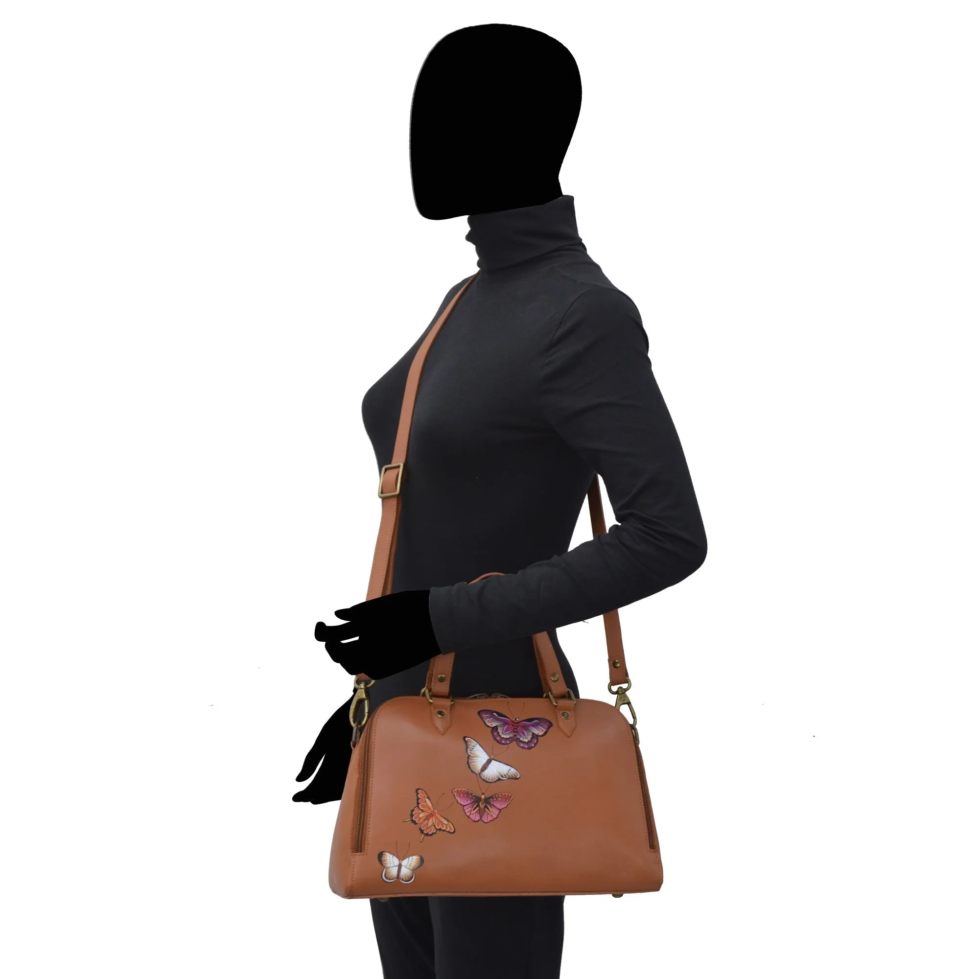 - 695 Verified seller Wide Organizer Satchel Detailed