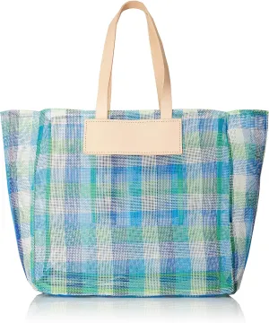 [アースメイド] PP SHEER CHECK YOKO TOTE E5509 474275