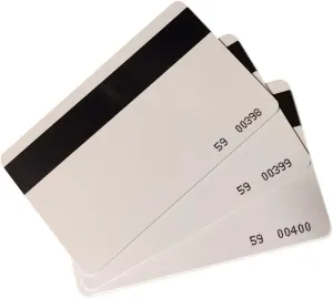 10 pcs CR80 Magstripe 26 Bit Proximity Cards Hi-co Weigand Prox Blank Printable Magnetic Strip Swipe Cards Compatable with ISOProx 1386 1326 H10301 Format Readers. Works with Most Security Systems