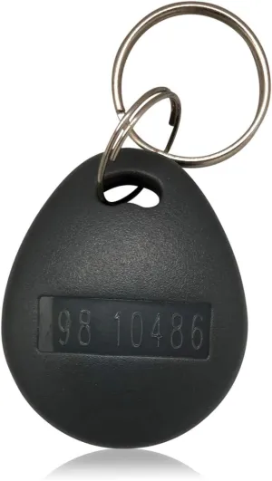 100 pcs 26 Bit AuthorizID Thick Proximity Key Fobs Weigand Prox Keyfobs Compatable with ISOProx 1386 1326 H10301 Format Readers. Works with The vast Majority of Access Control Systems
