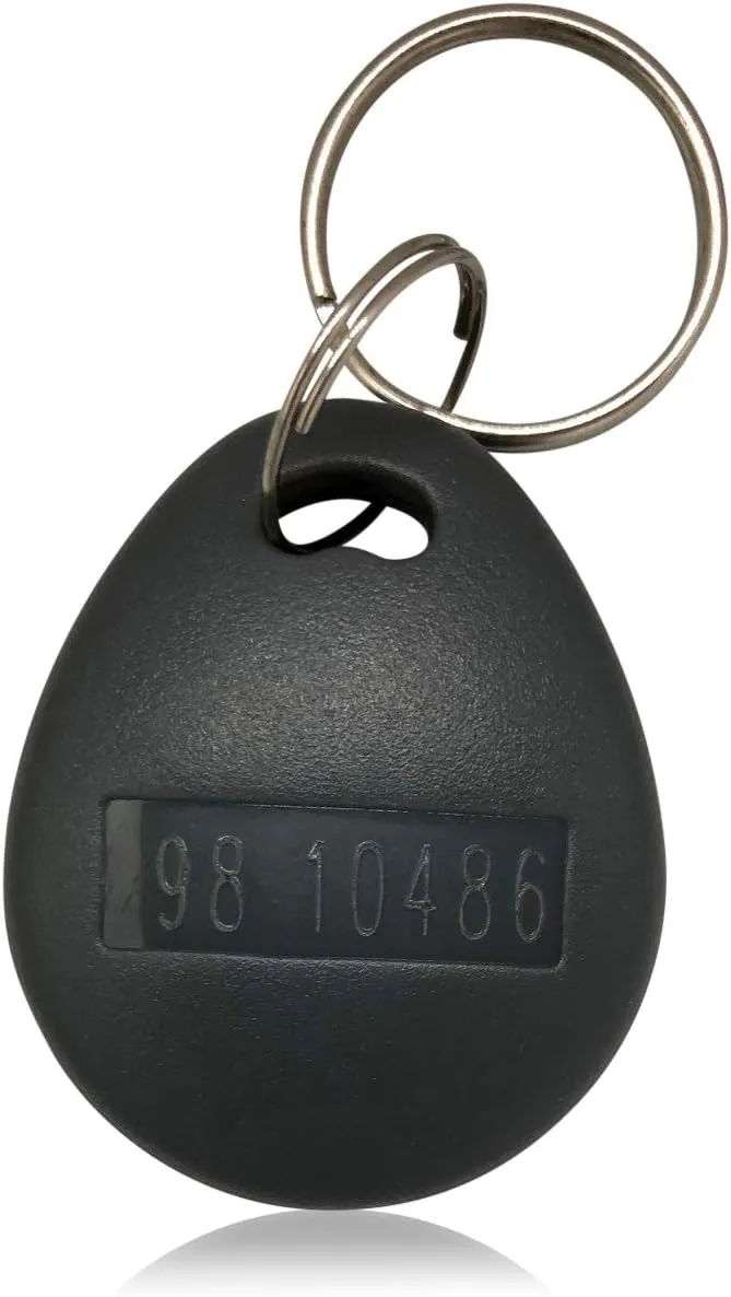 100 pcs 26 Bit AuthorizID Thick Proximity Key Fobs Weigand Prox Keyfobs Compatable with ISOProx 1386 1326 H10301 Format Readers. Works with The vast Majority of Access Control Systems
