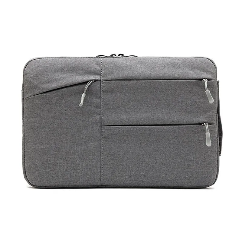 11.6 Inch Business Laptop Liner Bag - Polyester Zipper Closure - Black