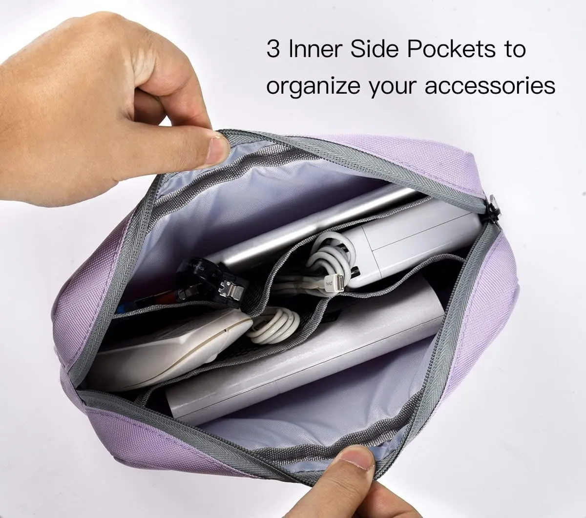 14 Inch Laptop Sleeve Case for Lenovo Flex 5/ IdeaPad/ThinkPad, ASUS Chromebook/VivoBook/ZenBook 14, Acer Dell HP Chromebook 14/ HP Stream 14/ Pavilion Computer Notebook Bag, Purple
