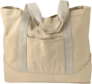 14 oz. Pigment-Dyed Large Canvas Tote