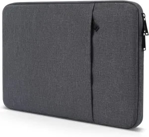 15 inch Laptop Sleeve Case for 2025 2024 MacBook Air 15 inch with Apple M2 M3 M4 Chip A2941 A3114 A3241, Water-Resistant Shockproof Carrying Bag Cover -Space Gray