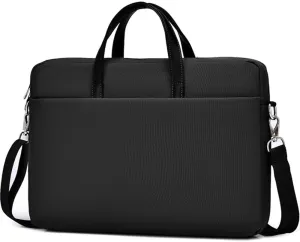 17-17.3 inch Laptop Case Waterproof Laptop Sleeve Cover Women Men Computer Carrying Case Bag Compatible with ASUS Vivobook 17.3"/ TUF Gaming A17, HP 17 17.3" Acer Dell MSI Notebooks, Black