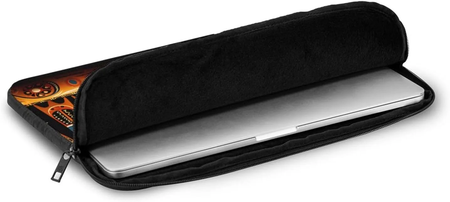 17 Inch Laptop Case Computer Sleeve Shockproof Water-Resistant Notebook Case Bag for Business Travel and Daily Use Primitive Totem Prints
