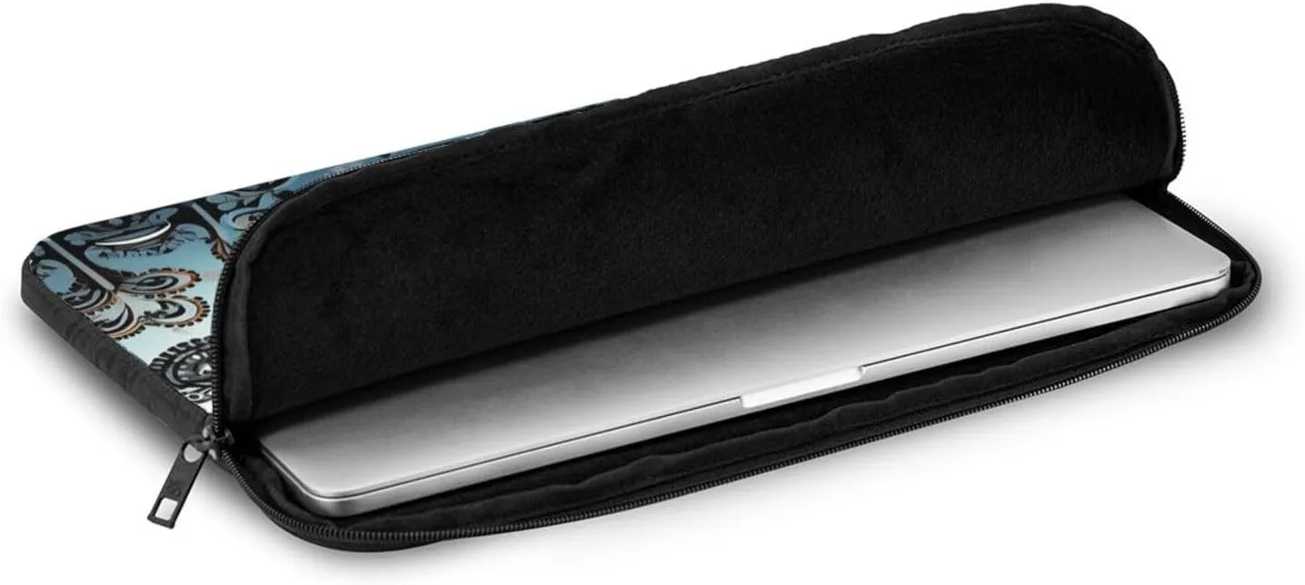 17 Inch Laptop Sleeve Bag Waterproof Shockproof Laptop Case Bag Elephant Pattern Computer Skin Bags Lightweight Tablet Carrying Case