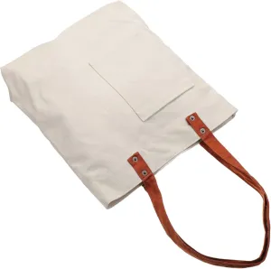 1Pc Large Reusable Grocery Bag Canvas Storage Pouch Tote for Shopping Travel and Organization Portable Holder for Everyday Use