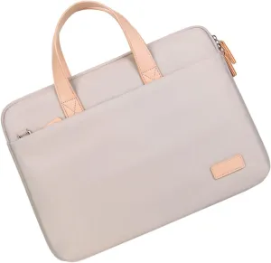 1Pc Portable Laptop Bag Durable Laptop Storage Pouch for Devices Simple Shoulder Carrying Bag for Documents and Tablets Capacity and School