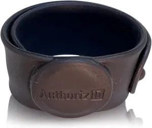 2 Black 26 Bit Proximity Slap On Wristbands AuthorizID Weigand Prox Wrist Band Compatable with ISOProx 1386 1326 H10301 Format Readers. Works with The vast Majority of Access Control Systems