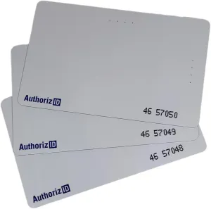 200 26 Bit CR80 Blank Printable Proximity Access Control Cards Custom Facility Code