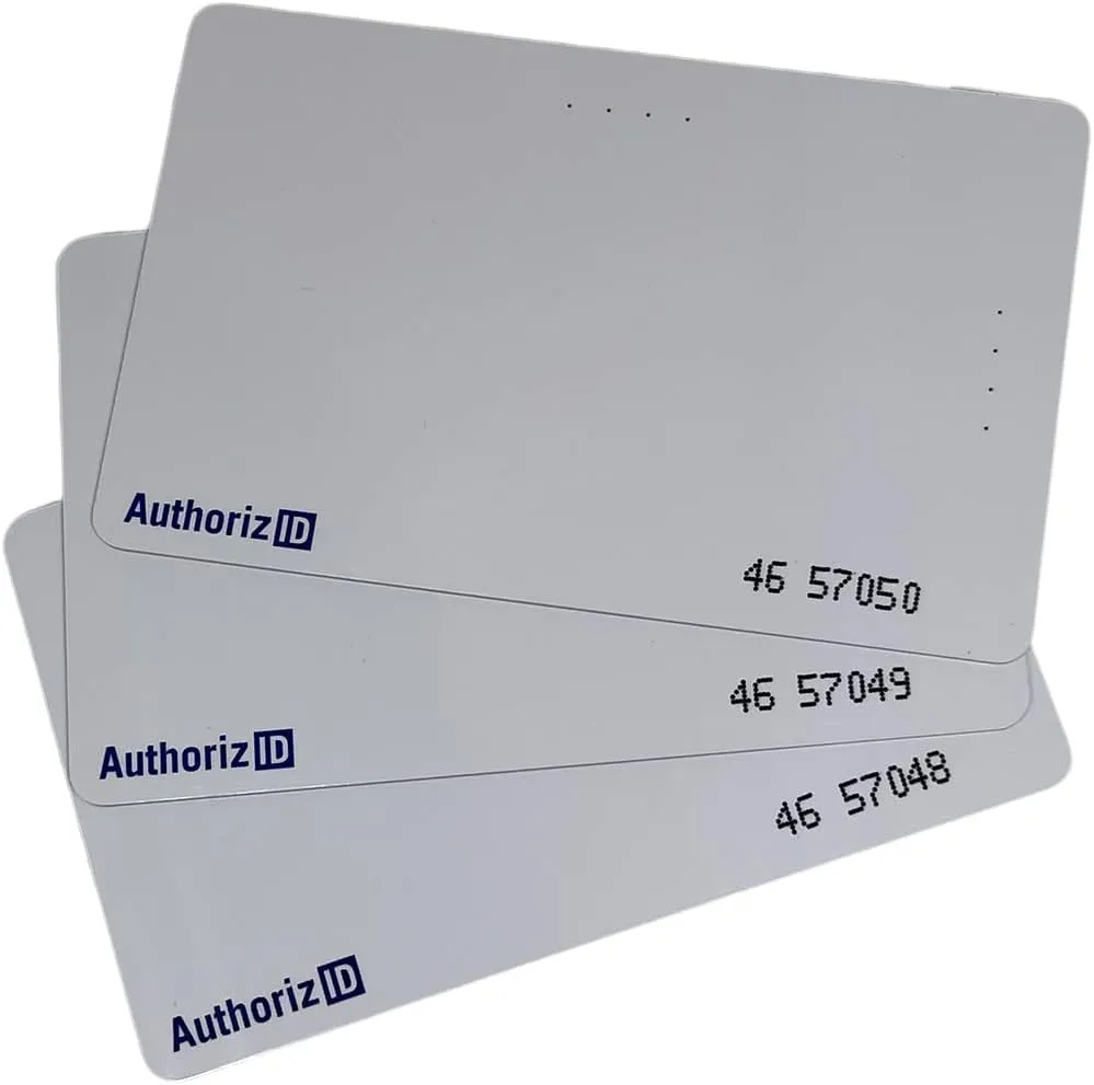 200 26 Bit CR80 Blank Printable Proximity Access Control Cards Custom Facility Code