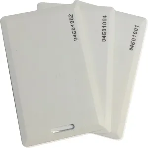200 pcs 26 Bit Proximity Clamshell Weigand Prox Swipe Cards Compatable with ISOProx 1386 1326 H10301 Format Readers and Systems. Works with The vast Majority of Access Control Systems