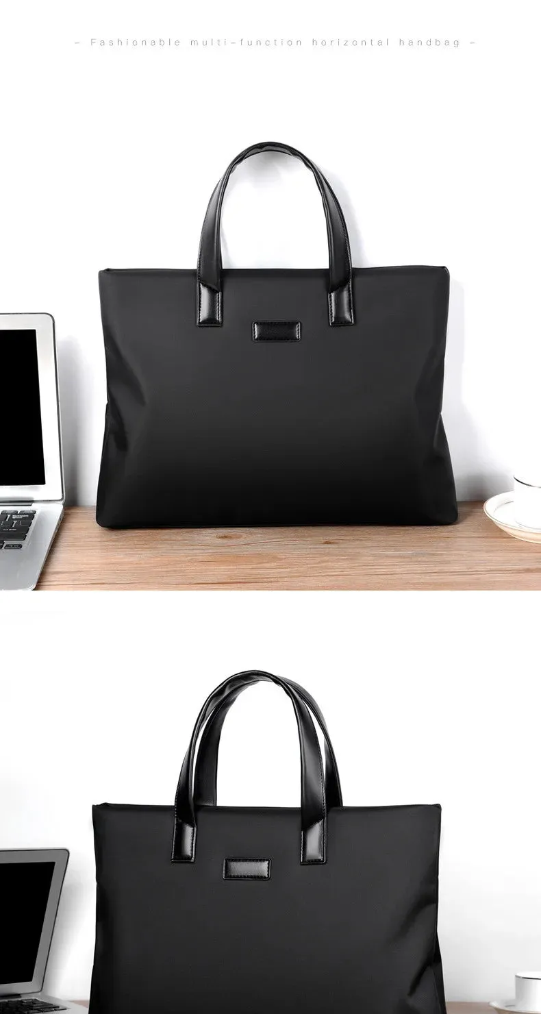 2025 Men's Business Briefcase Handbags Laptop Messenger Bags Portfolio for Document A4 Man Hand Bags Organizer for Documents