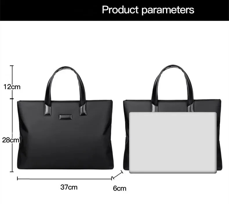 2025 Men's Business Briefcase Handbags Laptop Messenger Bags Portfolio for Document A4 Man Hand Bags Organizer for Documents