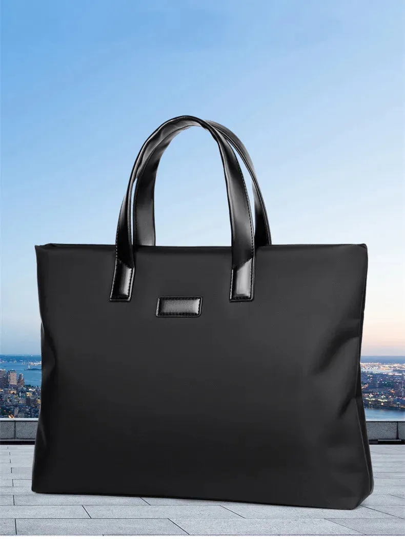2025 Men's Business Briefcase Handbags Laptop Messenger Bags Portfolio for Document A4 Man Hand Bags Organizer for Documents