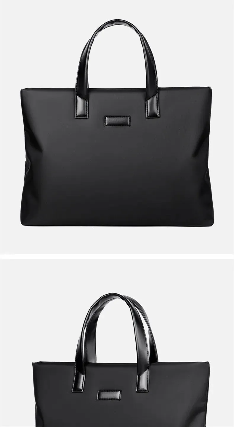 2025 Men's Business Briefcase Handbags Laptop Messenger Bags Portfolio for Document A4 Man Hand Bags Organizer for Documents