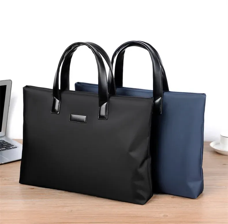 2025 Men's Business Briefcase Handbags Laptop Messenger Bags Portfolio for Document A4 Man Hand Bags Organizer for Documents