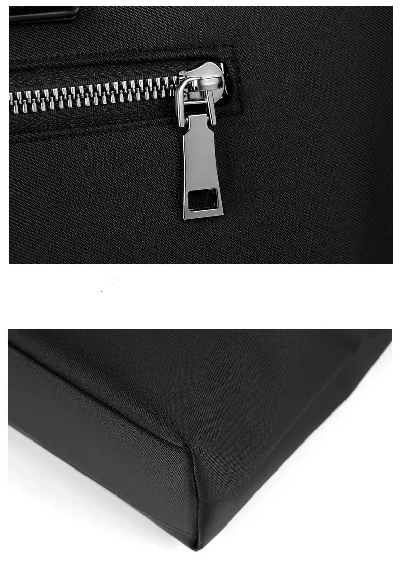 2025 Men's Business Briefcase Handbags Laptop Messenger Bags Portfolio for Document A4 Man Hand Bags Organizer for Documents