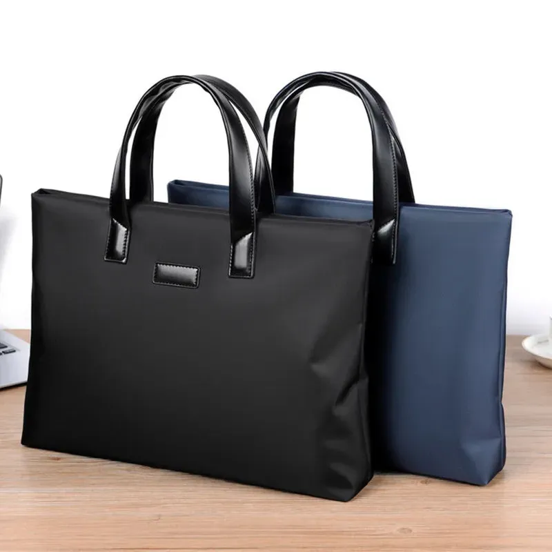 2025 Men's Business Briefcase Handbags Laptop Messenger Bags Portfolio for Document A4 Man Hand Bags Organizer for Documents