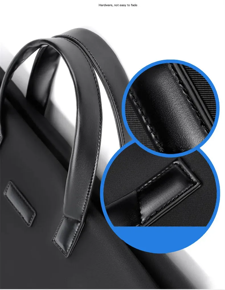 2025 Men's Business Briefcase Handbags Laptop Messenger Bags Portfolio for Document A4 Man Hand Bags Organizer for Documents