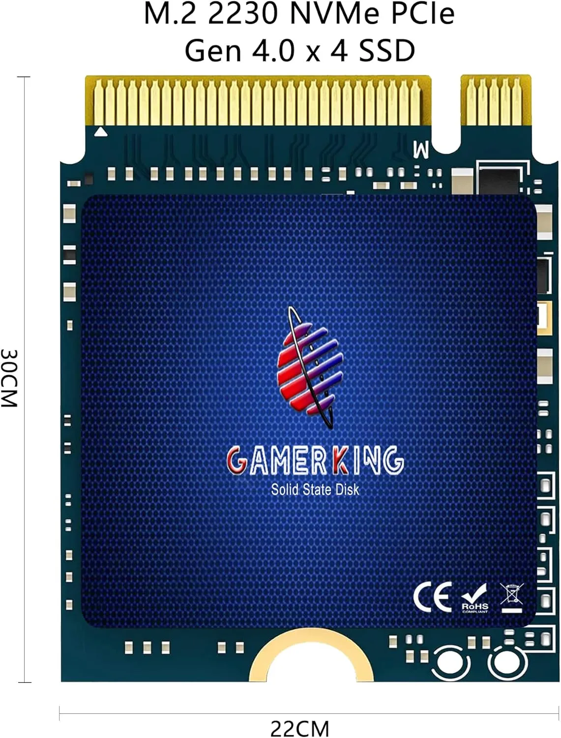 256GB M.2 2230 SSD NVMe PCIe Gen 4.0X4 Internal Solid State Drive, Compatible with PS5,Steam Deck, Microsoft Surface, Ultrabook, Laptop, Desktop,GPD (M.2 2230 PCIe 4.0, 256GB)
