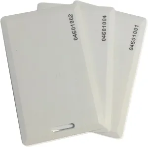 26 Bit Proximity Clamshell Weigand Prox Swipe Cards Compatable with ISOProx 1386 1326 H10301 Format Readers and Systems. Works with The vast Majority of Access Control Systems(100 pcs)