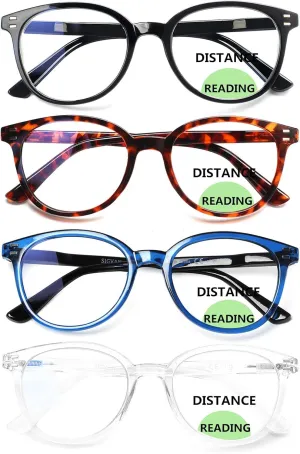 3 Pack Reading Glasses Spring Hinge Stylish Readers Black/Tortoise for Men and Women (4 multicolour, 1.00, x)