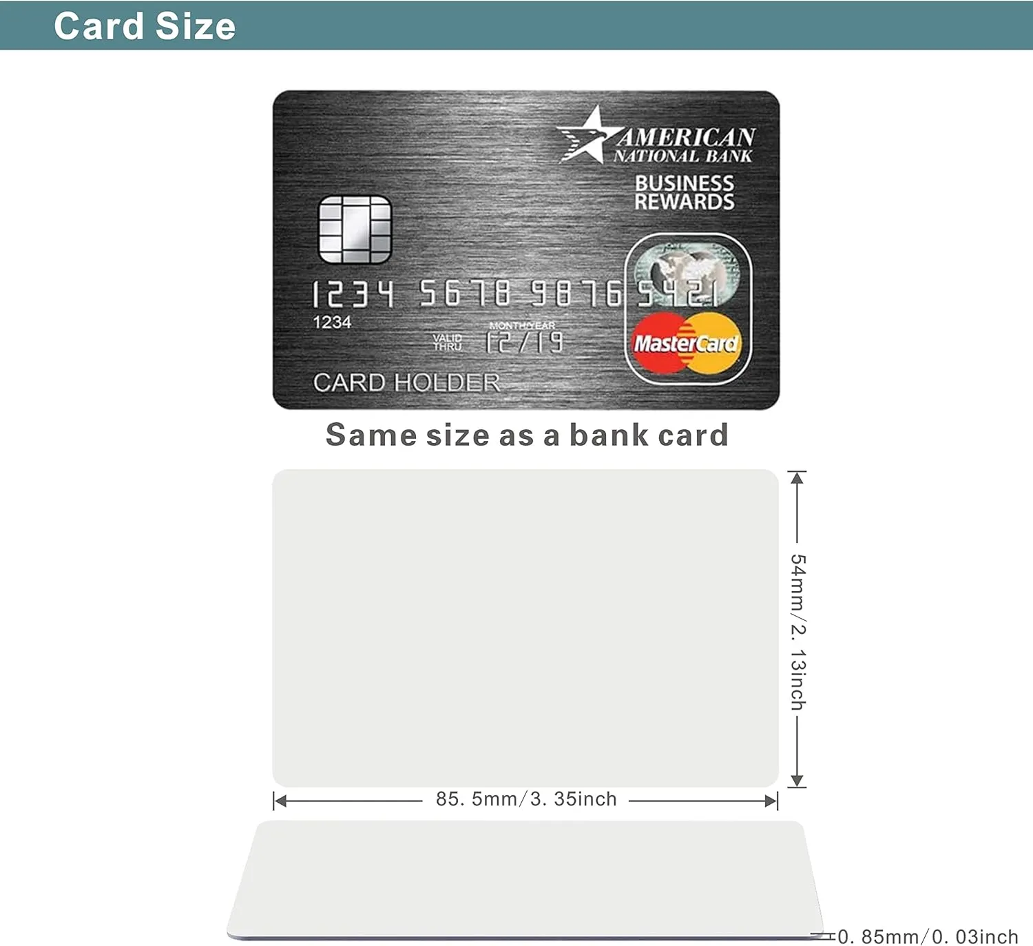 30pcs MIFARE Classic 1K 13.56MHZ RFID Smart Cards ISO14443A M1 Cards Printable Blank RFID Cards for Access Control, Hotel Key cads, etc