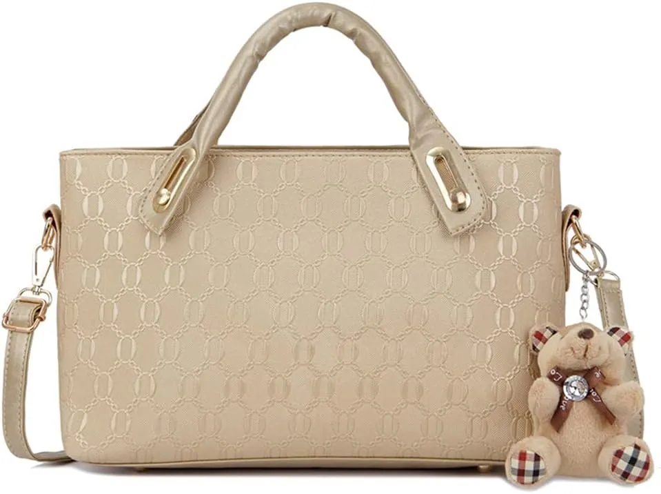 4pcs Set Handbags for Women Shoulder Bag Purse Card Holder Shopper Tote Satchels