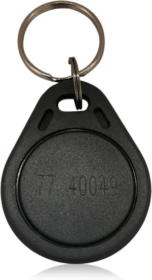 5 AuthorizID Thin 26 Bit Proximity Key Fobs Weigand Prox Keyfobs Compatable with ISOProx 1386 1326 H10301 Format Readers. Works with The vast Majority of Access Control Systems
