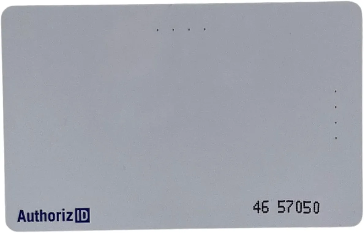 50 26 Bit CR80 Blank Printable Proximity Access Control Cards Custom Facility Code 108
