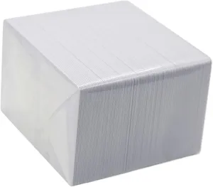 50 Pack 1K RFID Smart intelligent Cards Compatible with Mi-fare Classic 1K 13.56MHz 14443A Card White Card Hotel Key Cards Access Control Card Printable on Card Printers
