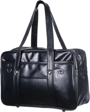 ABOOFAN Japanese Bag Large Messenger Bag Faux Leather Cute Tote Bag Kawaii Shoulder Bag Handbag Bag