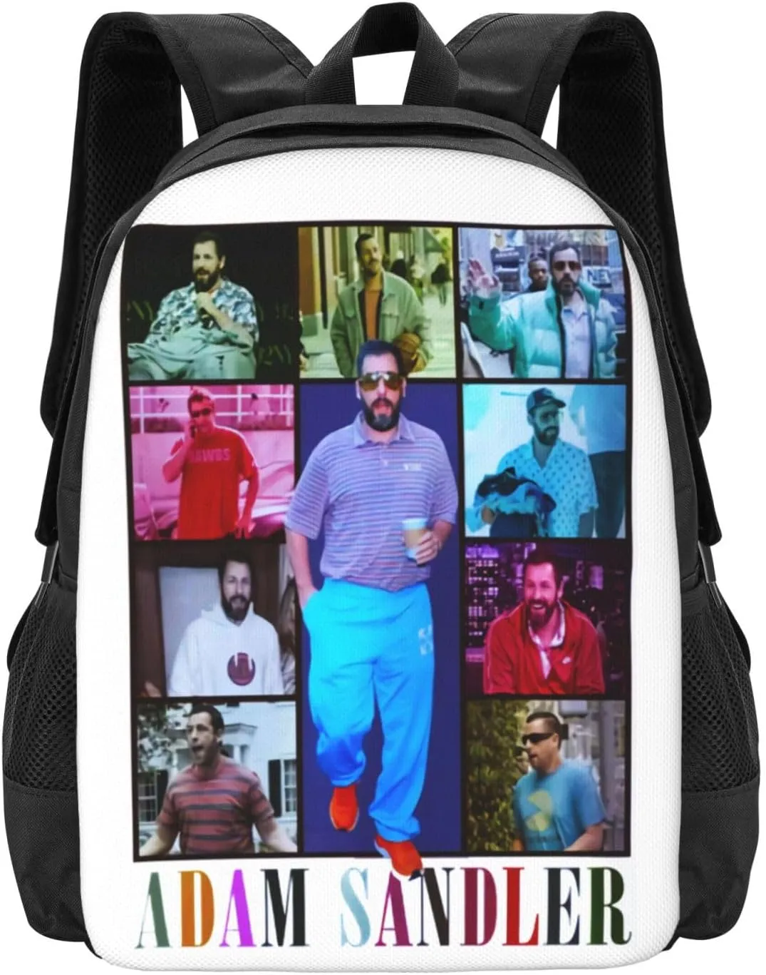 Adam Actors Sandler Backpack Laptop Computer Backpacks Travel Bag Double Shoulder Daypack for Work Hiking 15.6 Inch