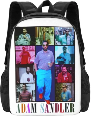 Adam Actors Sandler Backpack Laptop Computer Backpacks Travel Bag Double Shoulder Daypack for Work Hiking 15.6 Inch