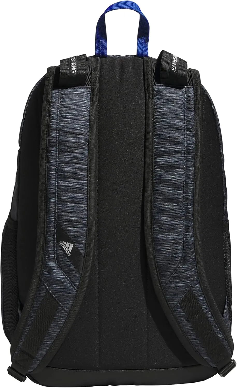 adidas Prime Work, Bag, Travel Backpack for Women and Men with Padded Compartment for Laptop, Two Tone Black/Team Royal Blue/2, One Size