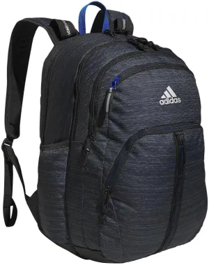 adidas Prime Work, Bag, Travel Backpack for Women and Men with Padded Compartment for Laptop, Two Tone Black/Team Royal Blue/2, One Size