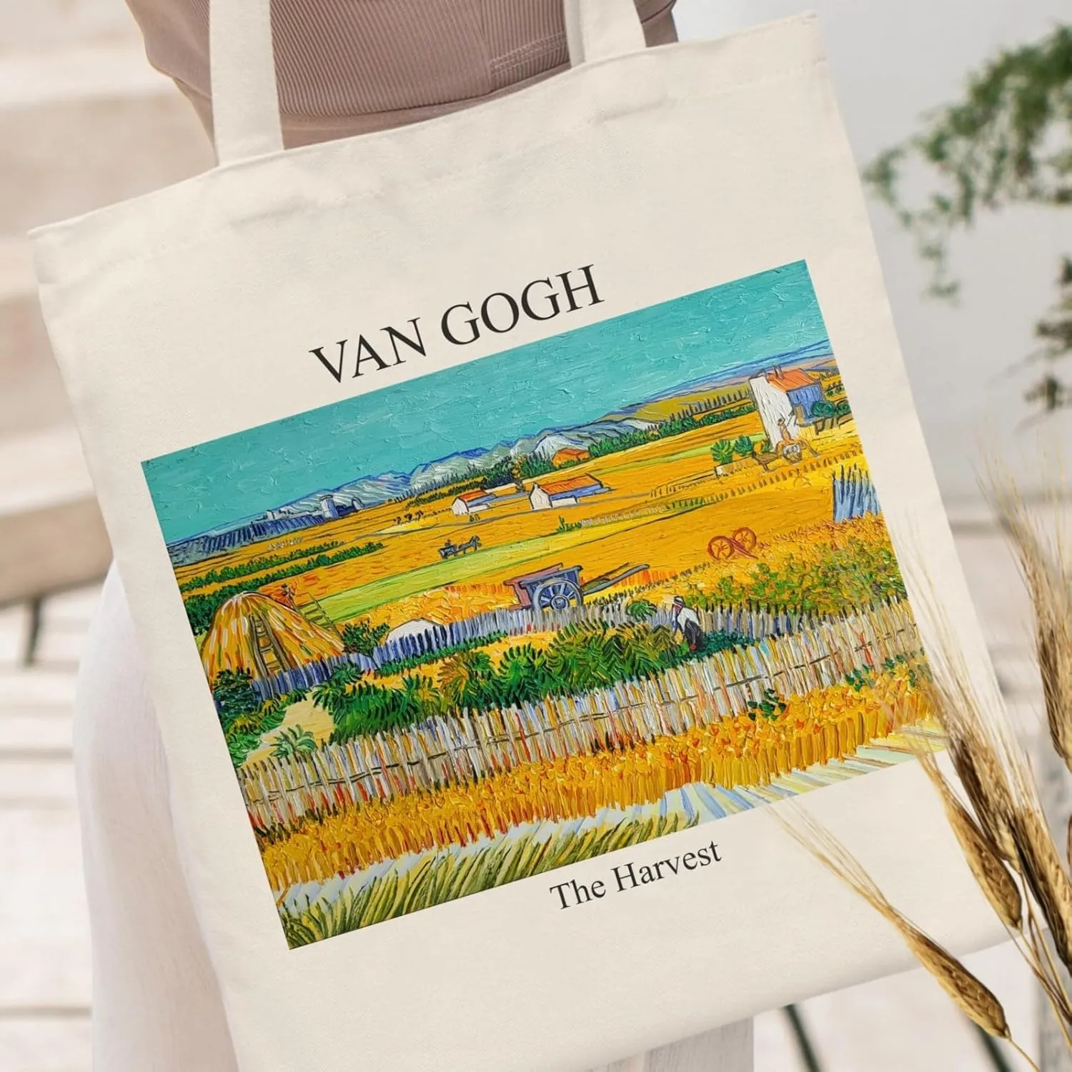 Andeiltech Canvas Tote Bag Aesthetic Cute Vintage Tote Bags Book Shoulder bag Gifts Reusable Grocery Bags for Women