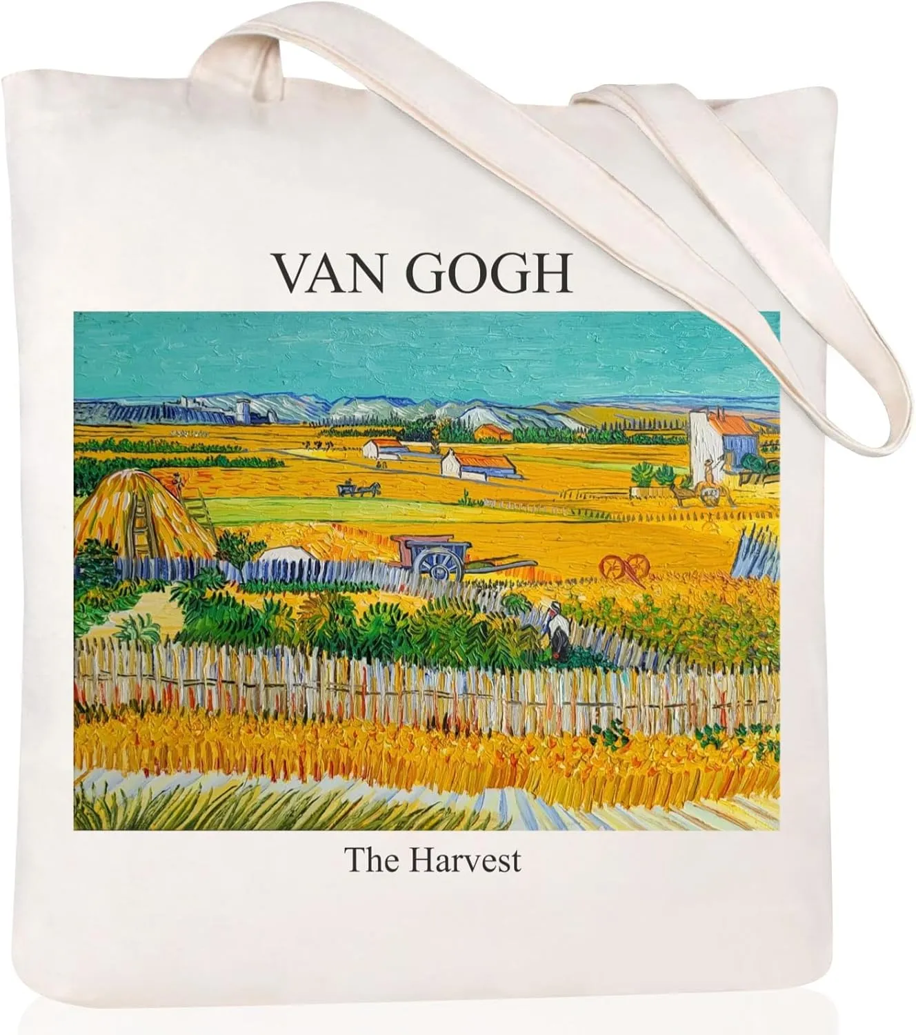 Andeiltech Canvas Tote Bag Aesthetic Cute Vintage Tote Bags Book Shoulder bag Gifts Reusable Grocery Bags for Women