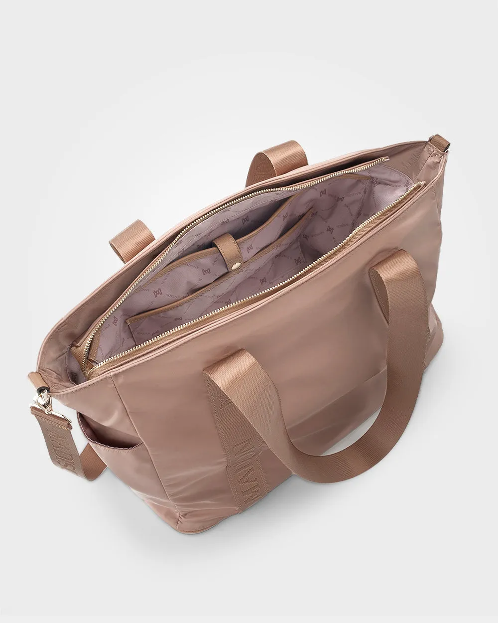 Anita Large Nylon Baby Bag with Change Mat, Stroller Clips & Zip Pouch