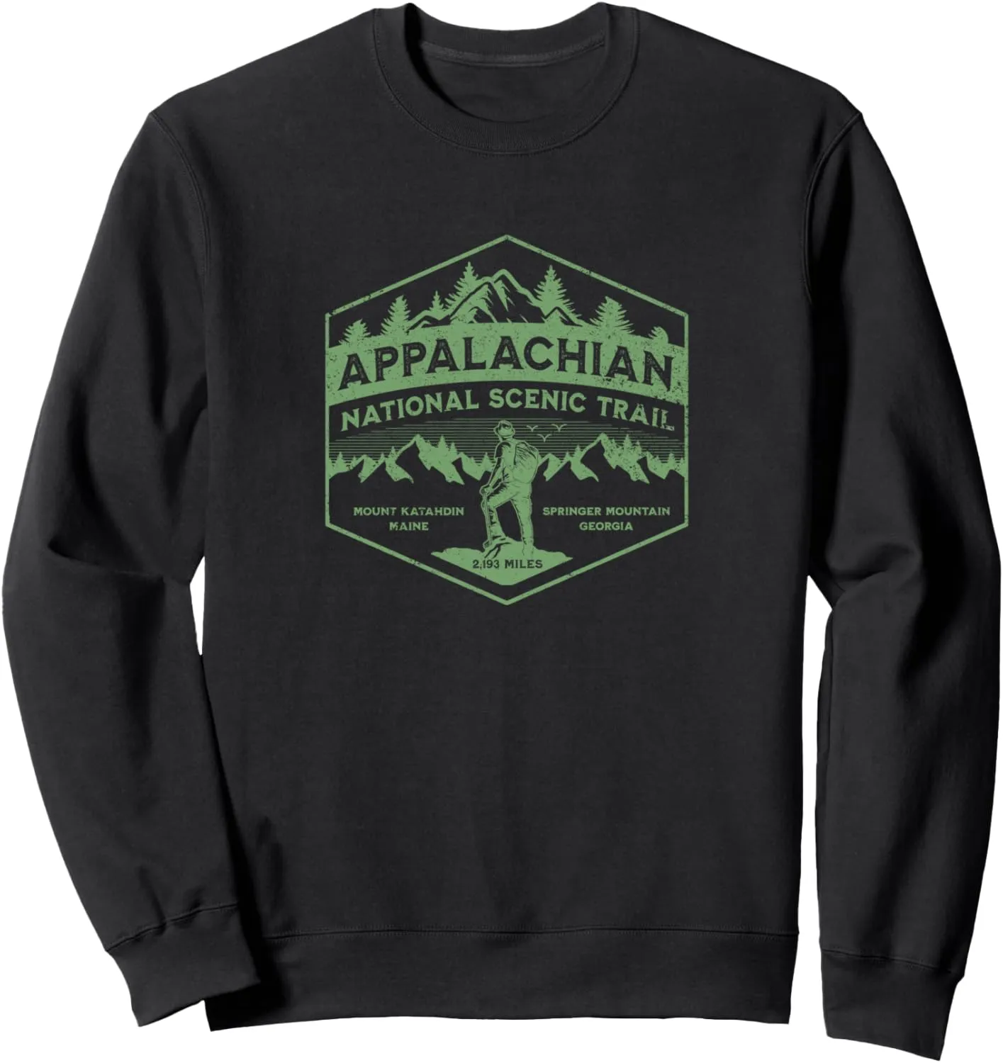 Appalachian National Scenic Trail USA Hiking Biking Souvenir Sweatshirt