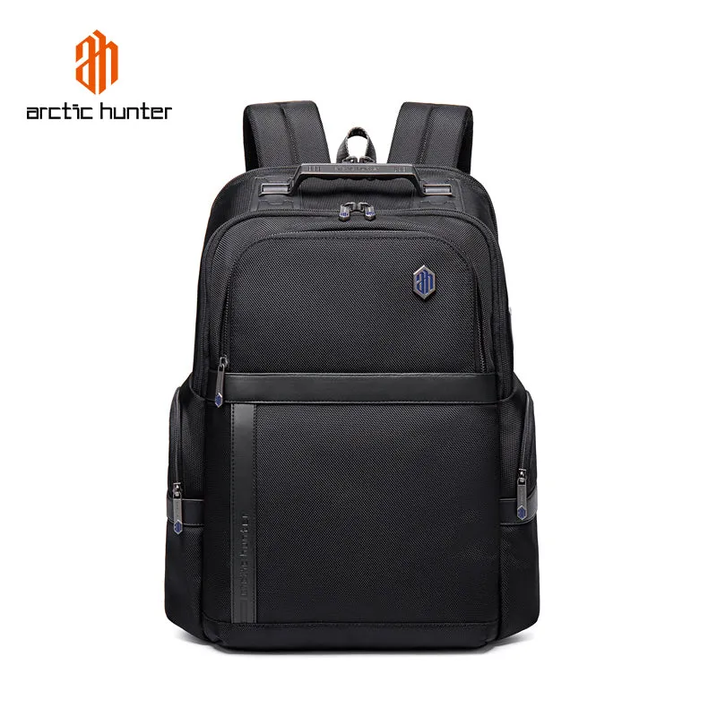 Arctic Hunter Premium Laptop Shoulder Backpack TSA Friendly Opening Water/Scratch Resistant Daypack with Built in USB/Earphone Port for Men and Women, B00449