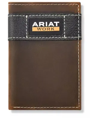 Ariat Work ~ Tri-Fold ~ Leather