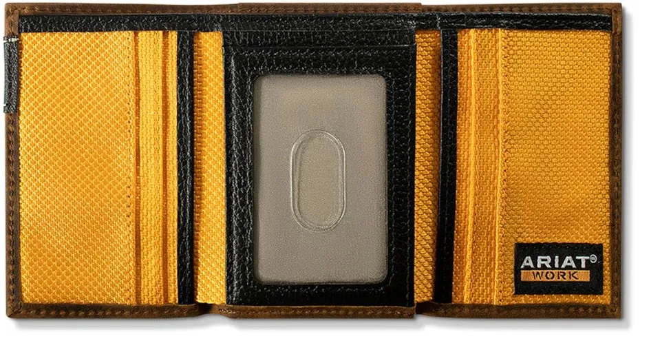 Ariat Work ~ Tri-Fold ~ Leather