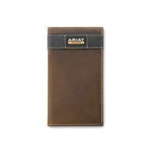 Ariat Work Wallet Checkbook Brown