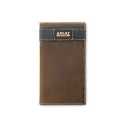 Ariat Work Wallet Checkbook Brown