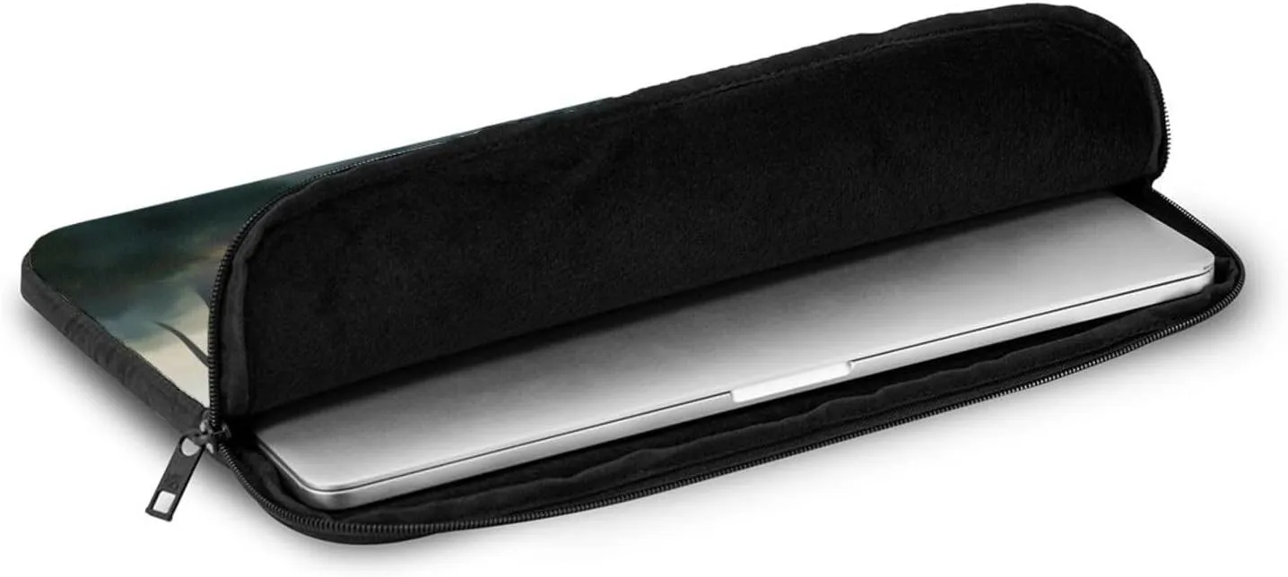 Asian Elephants Pattern Shockproof Portable Laptop 17 inch Sleeve Bag for Men and Women - Ideal for Business Travel, School, and Daily Use