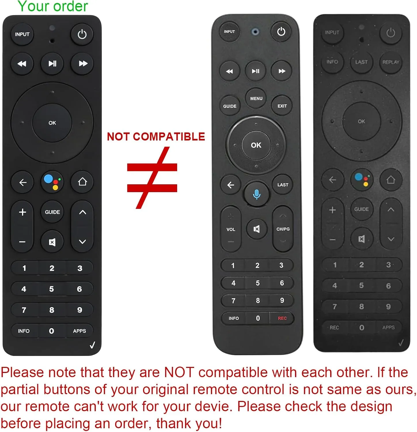 ASK-STI6220 Voice Remote Control for Verizon Stream TV, ASKSTI6220 Remote for Verizon Stream TV Box 4K 8K Voice Remote Control V2 Arris